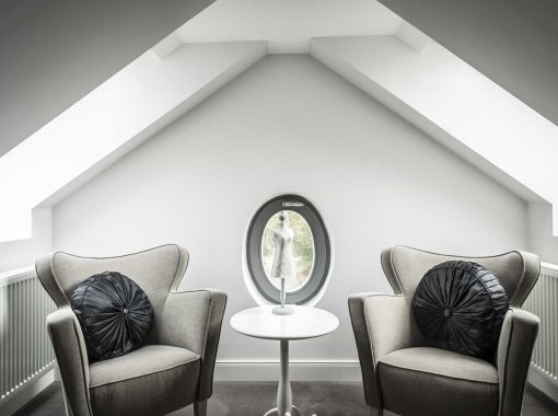 Hotel Gut Vorbeck Zimmer Sessel